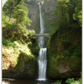 pano-Multnomah Falls-Oregon