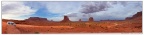 Pano-West and East Mitten and Merrick Butte-Monument Valley-Arizona